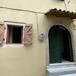 Country Traditional House In Corfu Village, Greece